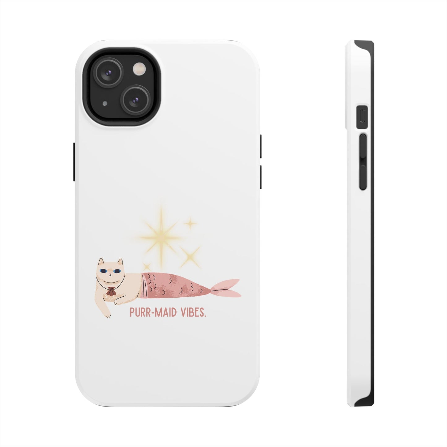 Mermaid Cat Tough Phone Case