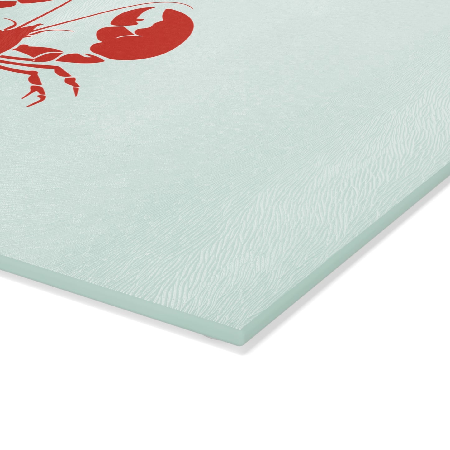 East Coast Lobster Glass Cutting Board