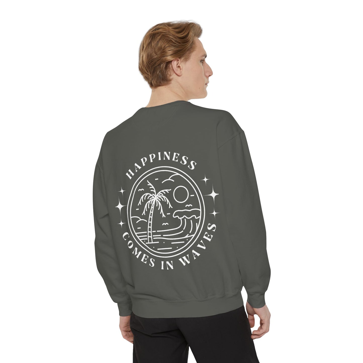 Happiness Comes In Waves Sweatshirt