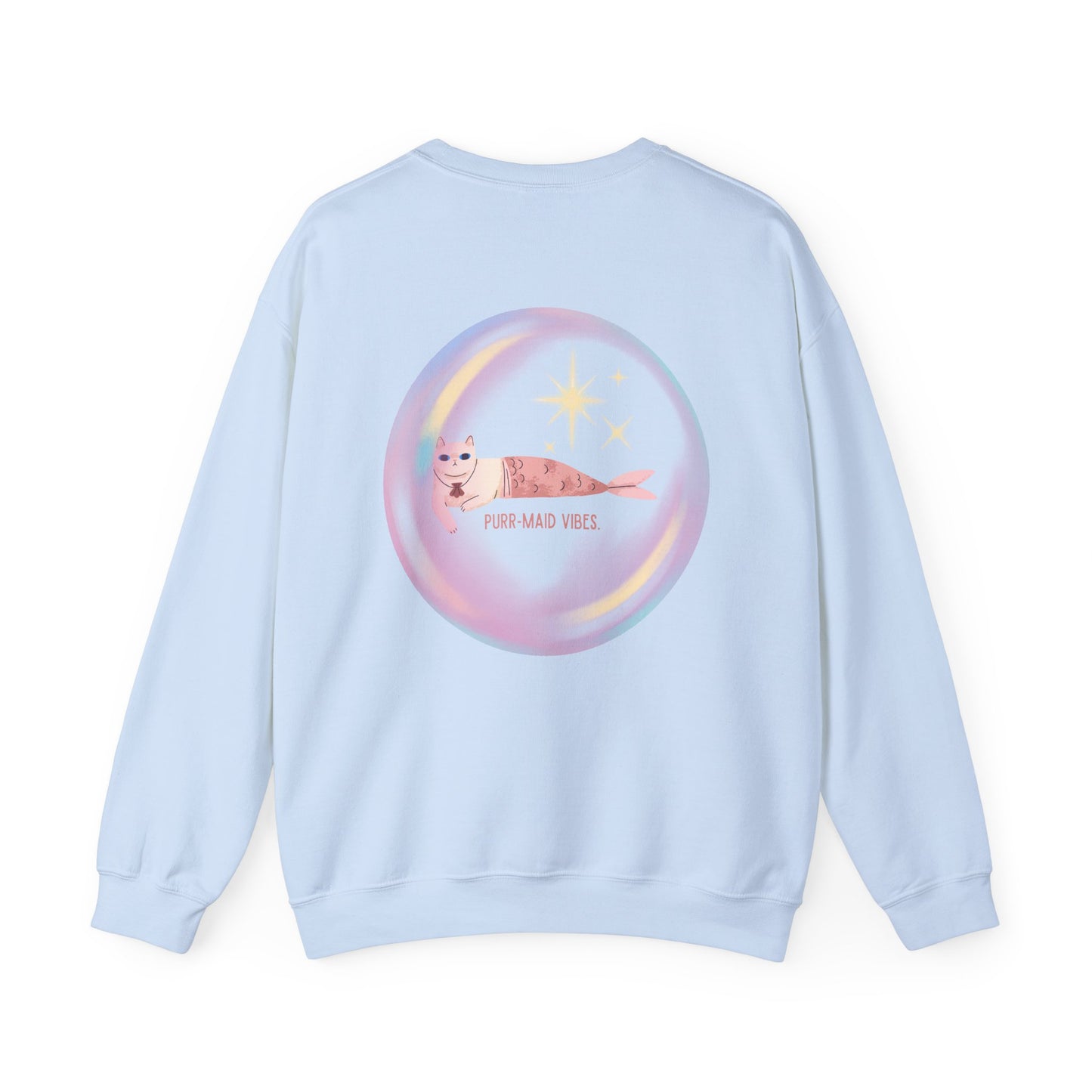 Mermaid Cat Crewneck Sweatshirt
