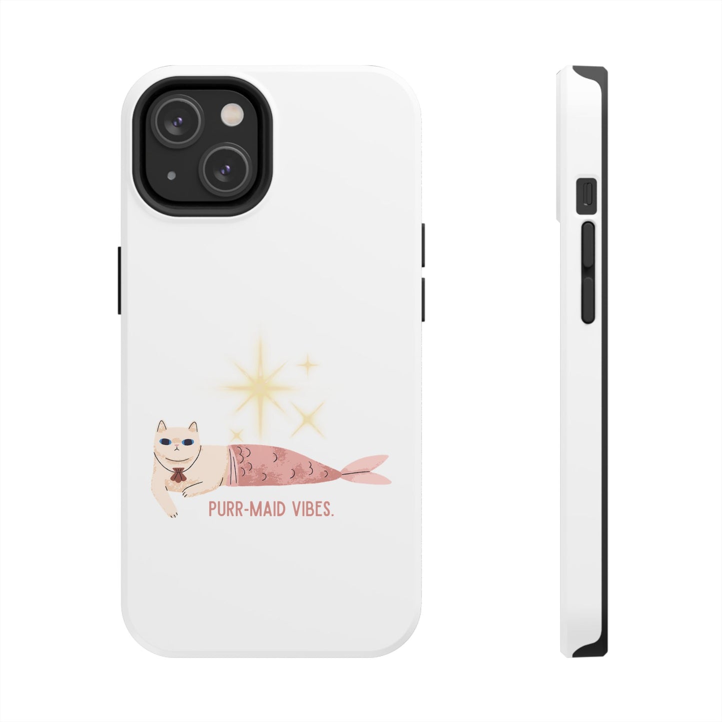 Mermaid Cat Tough Phone Case