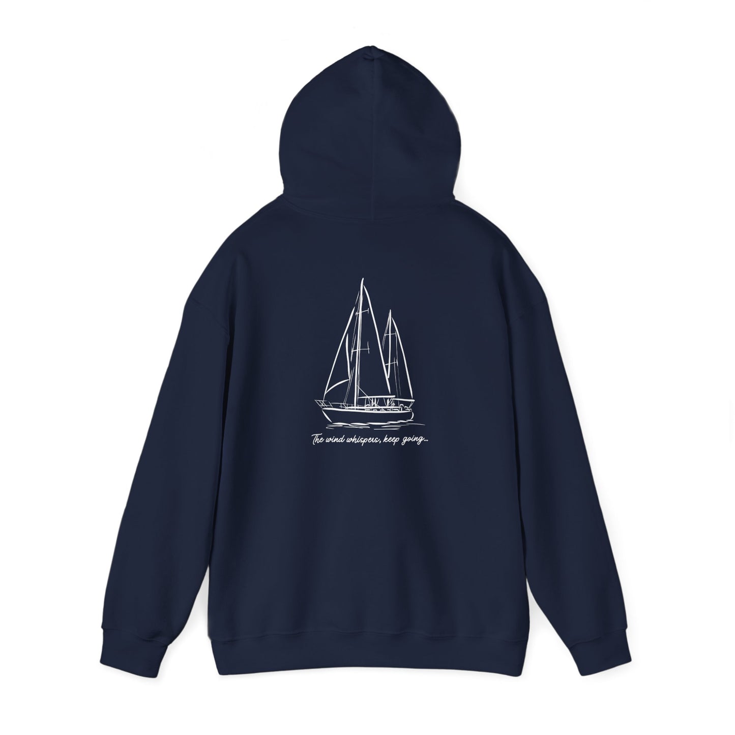 Sailboat Hooded Sweatshirt