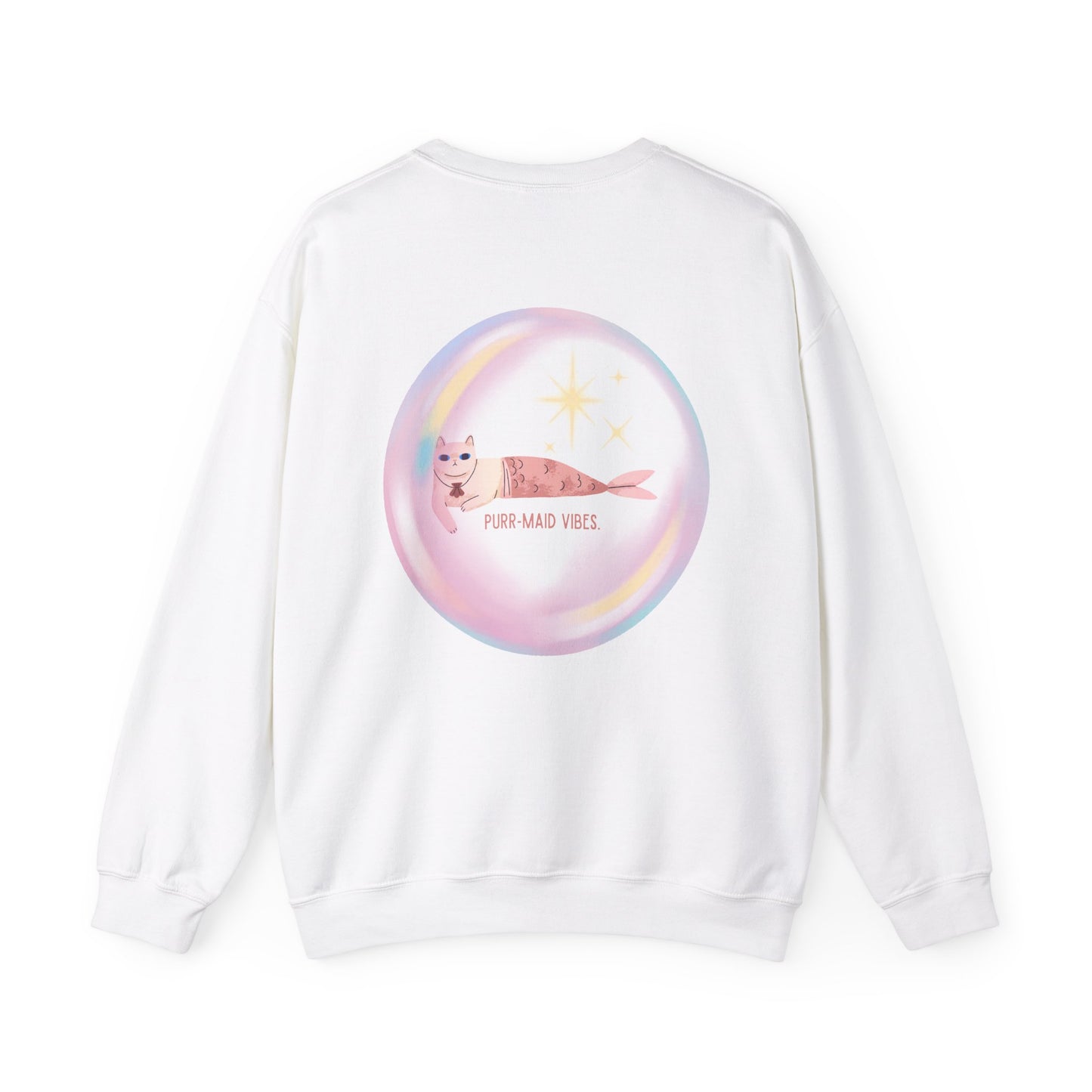 Mermaid Cat Crewneck Sweatshirt