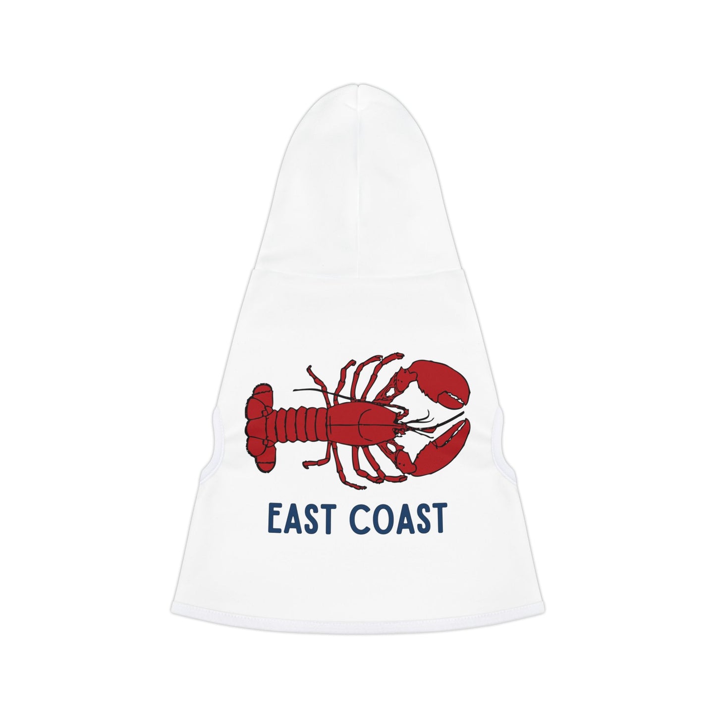 East Coast Lobster Pet Hoodie