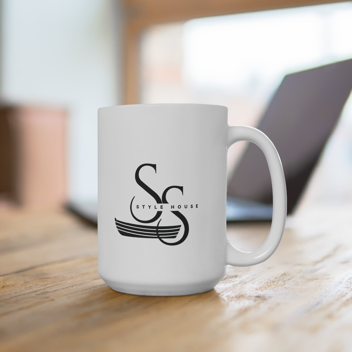 Seaside Style House White Mug