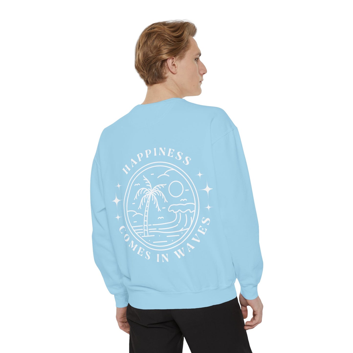 Happiness Comes In Waves Sweatshirt