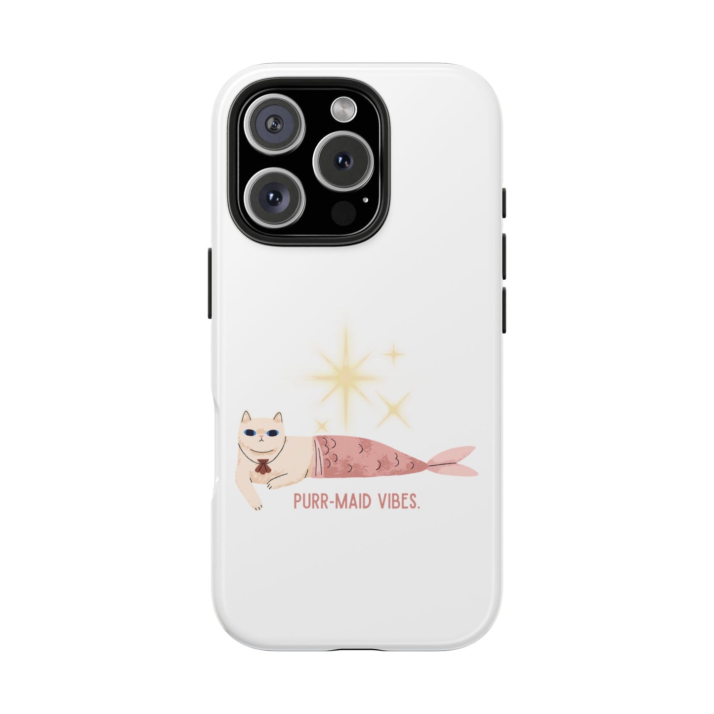 Mermaid Cat Tough Phone Case