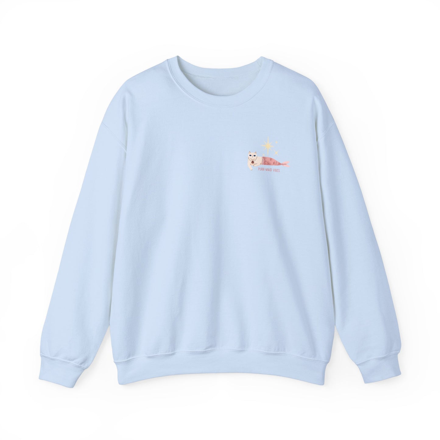 Mermaid Cat Crewneck Sweatshirt