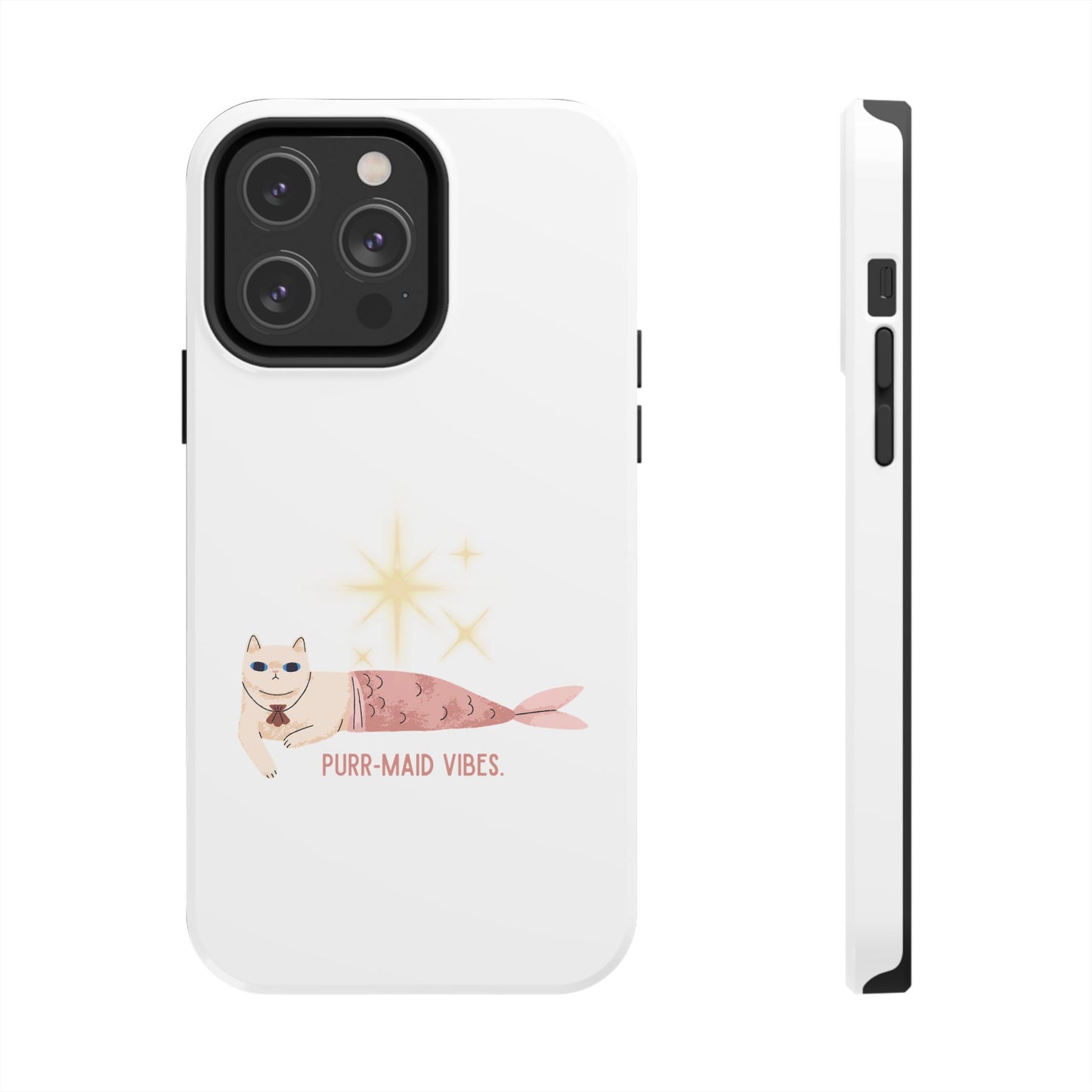 Mermaid Cat Tough Phone Case