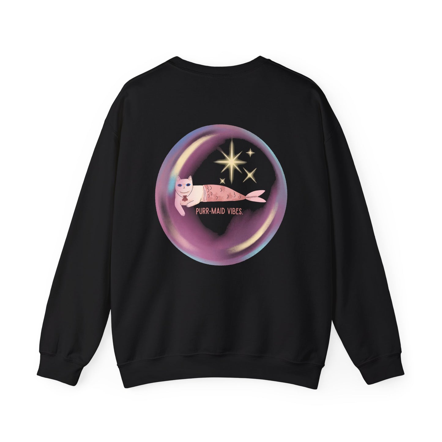 Mermaid Cat Crewneck Sweatshirt