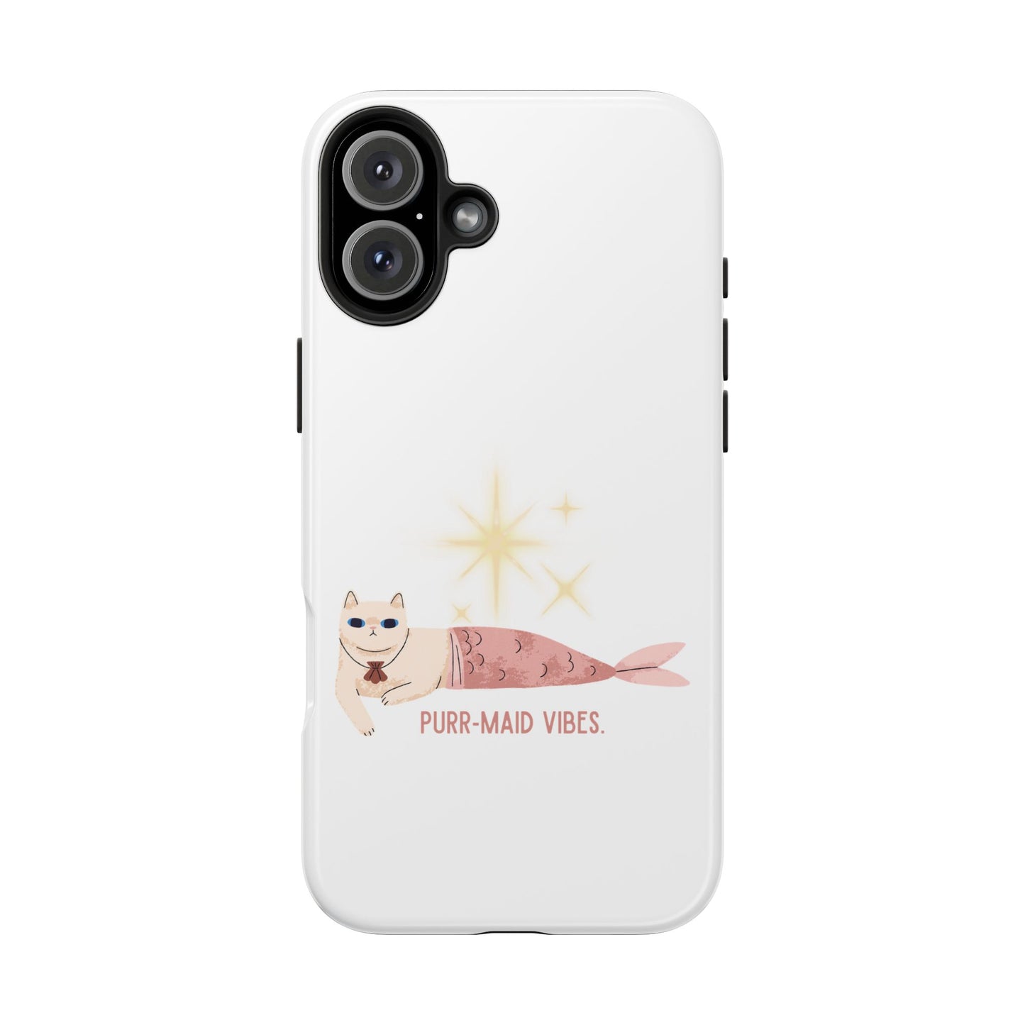 Mermaid Cat Tough Phone Case