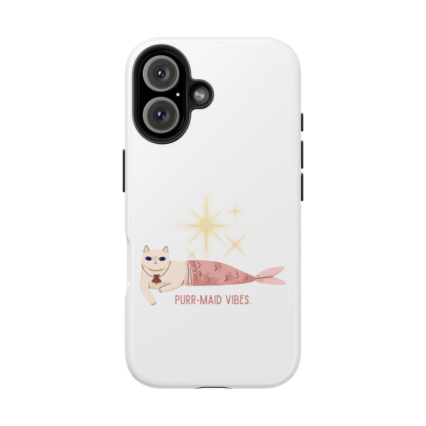 Mermaid Cat Tough Phone Case