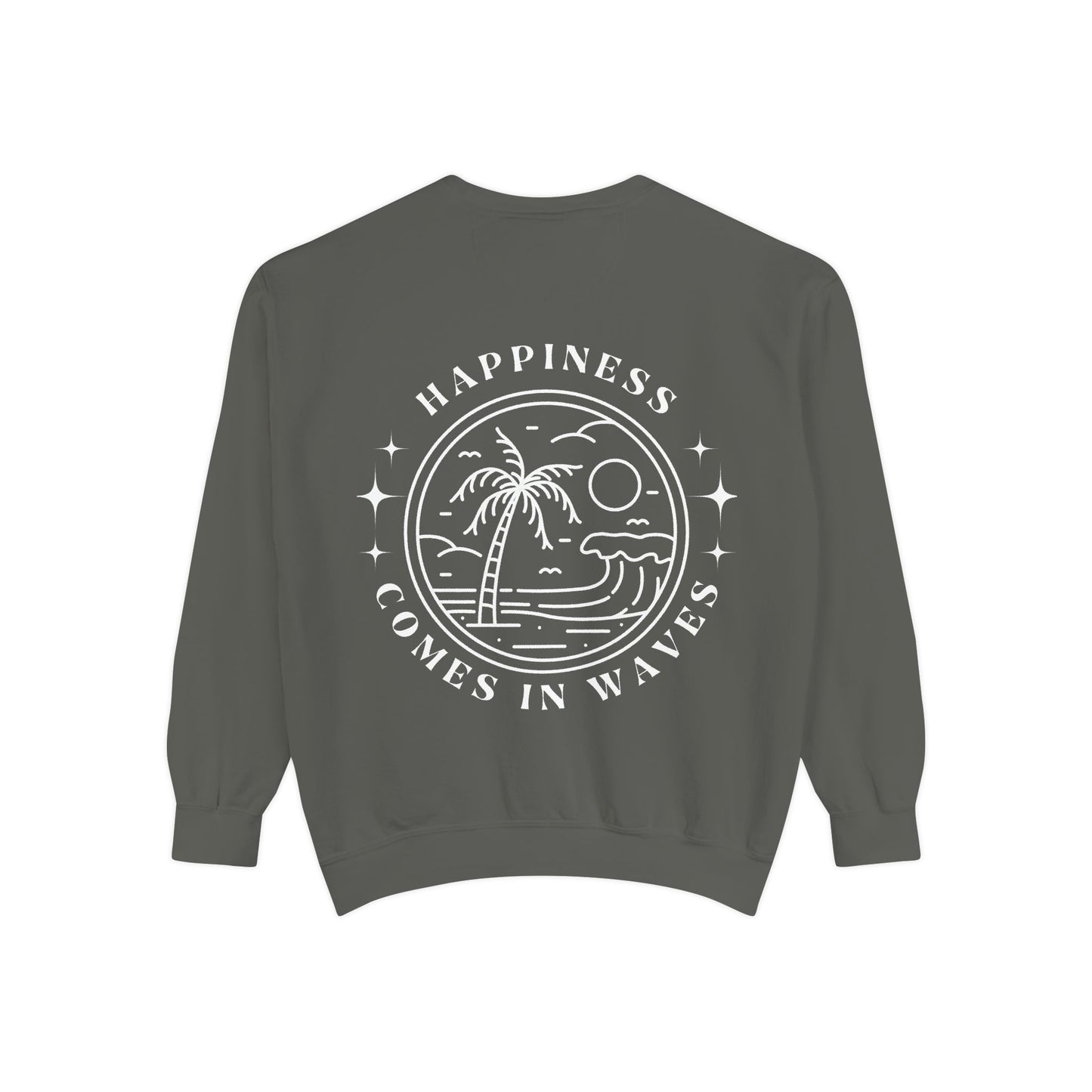 Happiness Comes In Waves Sweatshirt