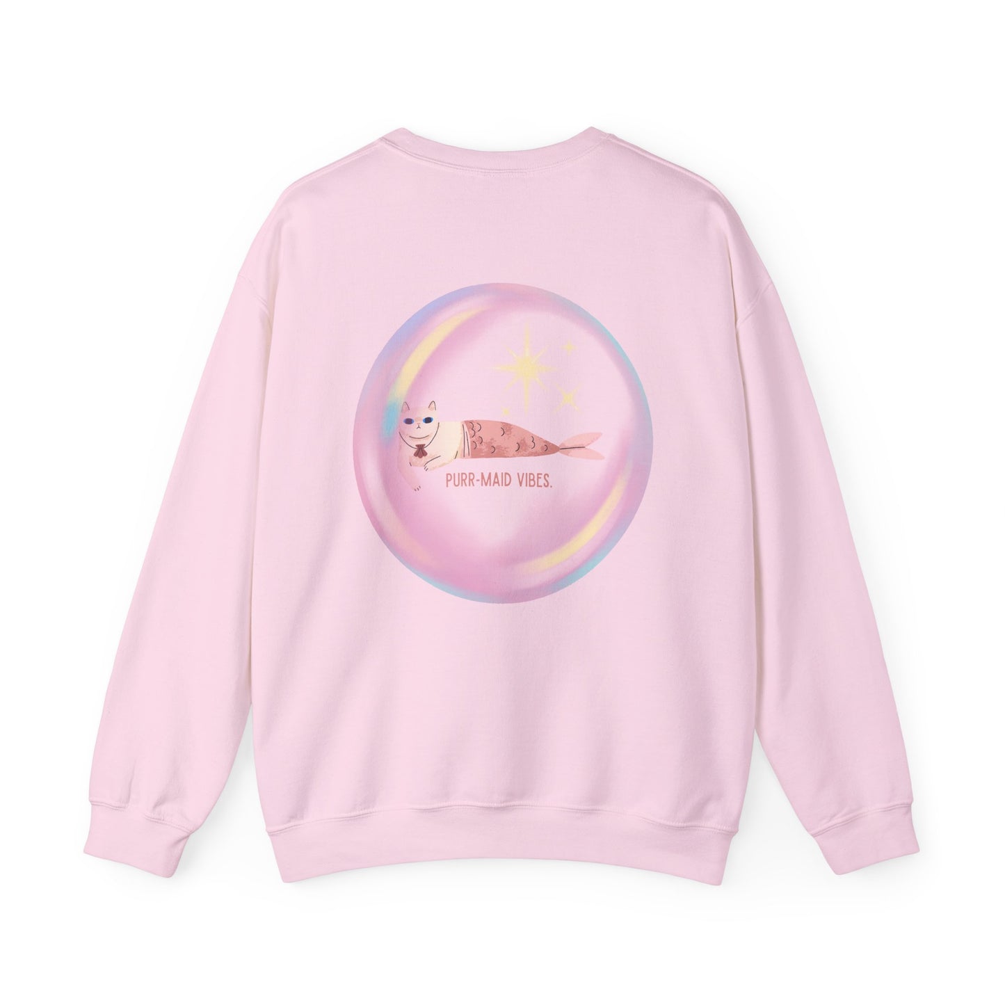 Mermaid Cat Crewneck Sweatshirt