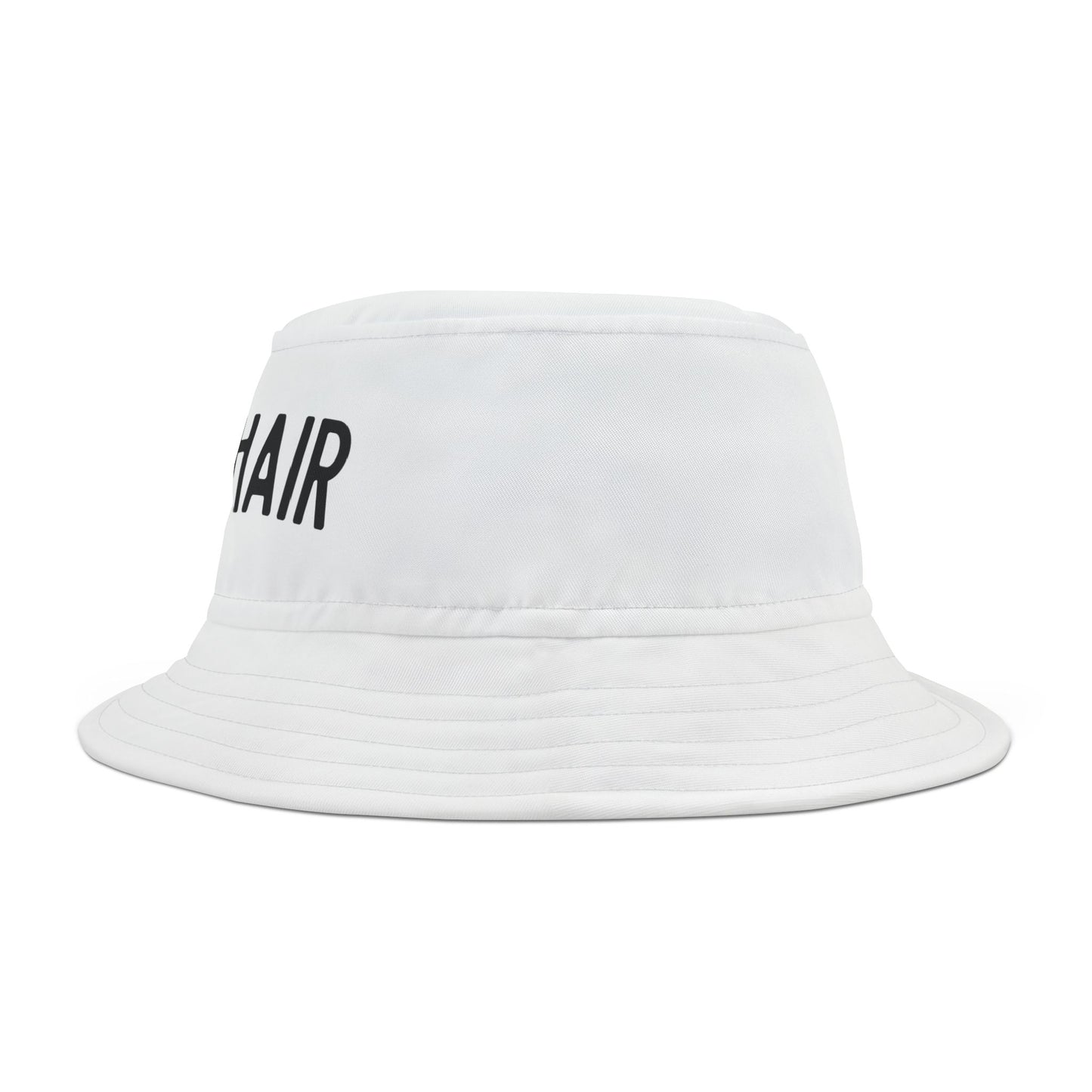 Beach Hair White Bucket Hat
