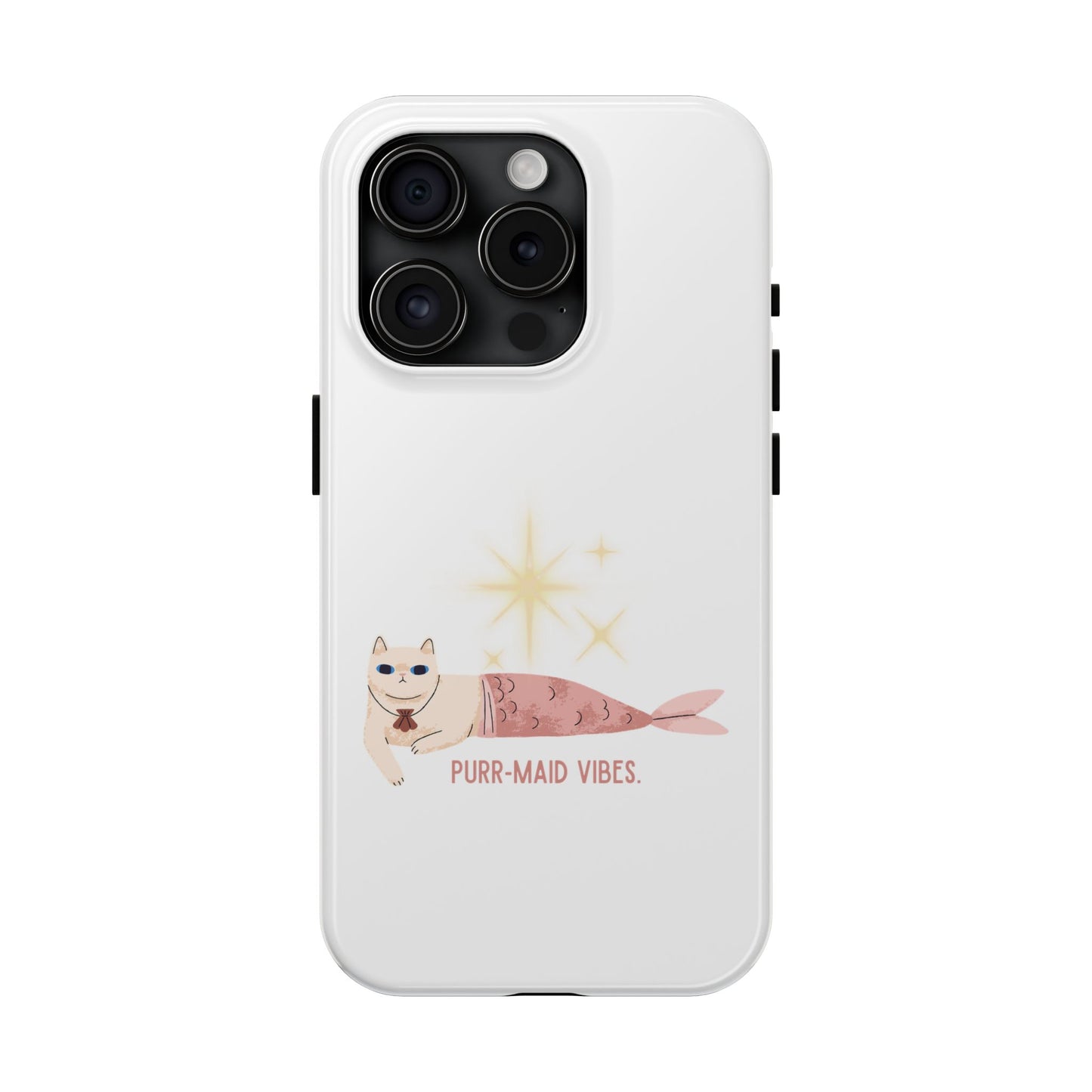 Mermaid Cat Tough Phone Case