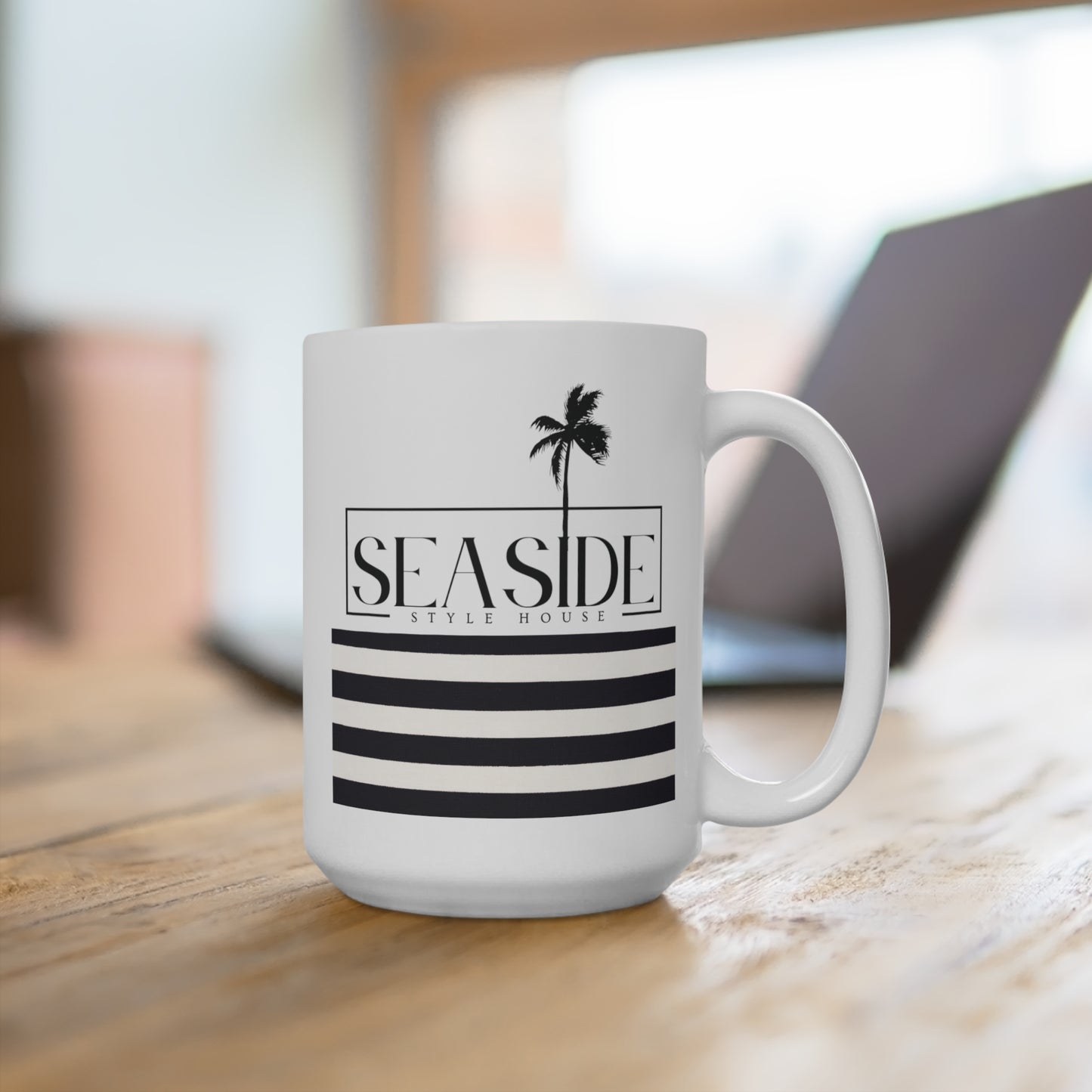 Seaside Style House Palm Mug