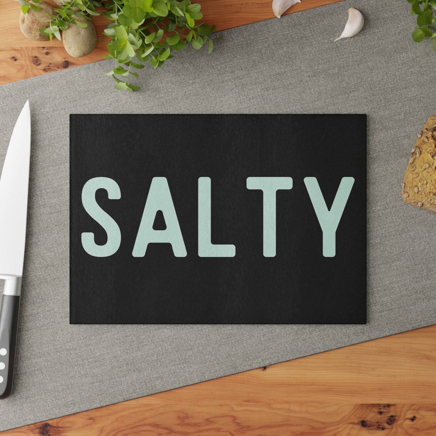Salty Glass Cutting Board