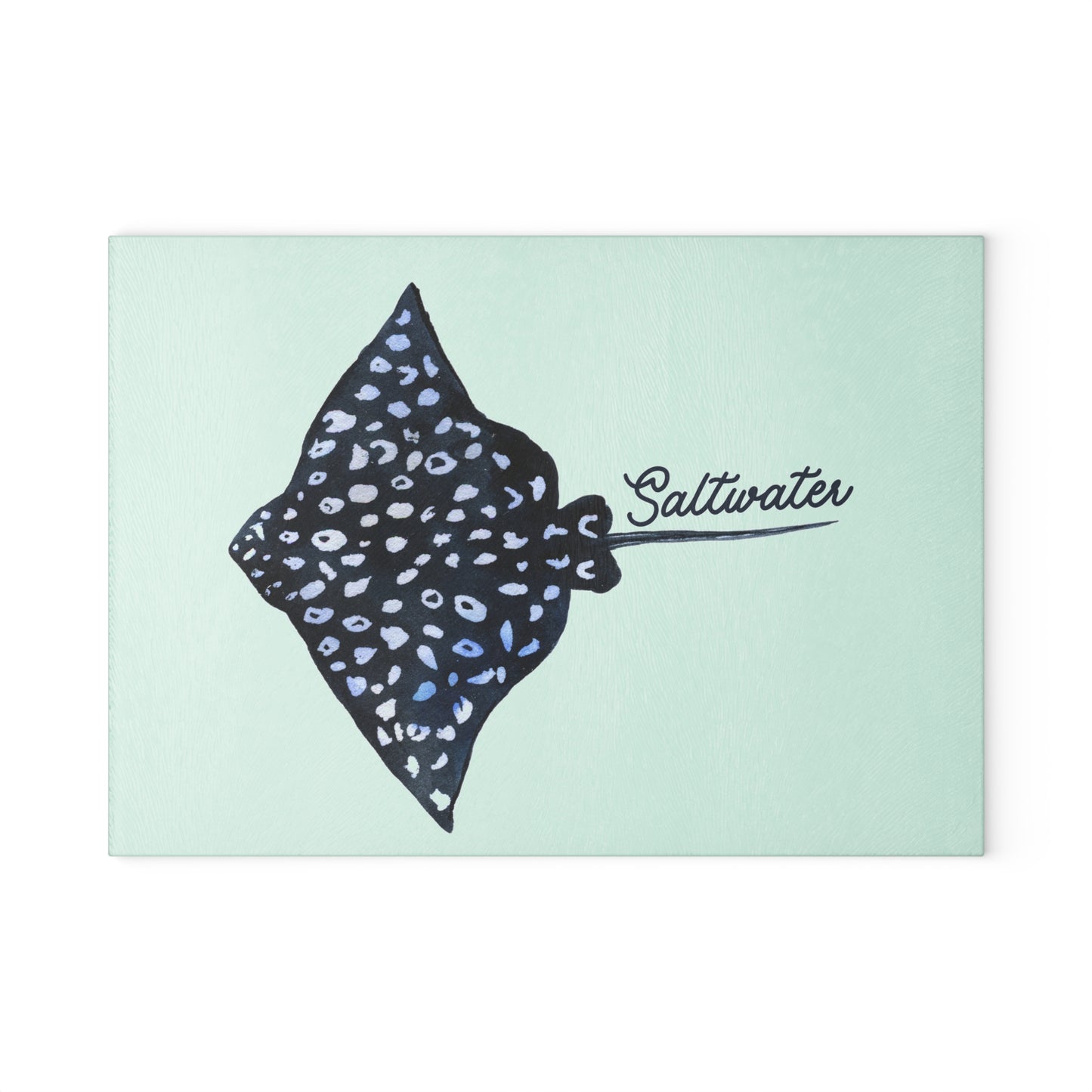 Stingray Saltwater Glass Cutting Board