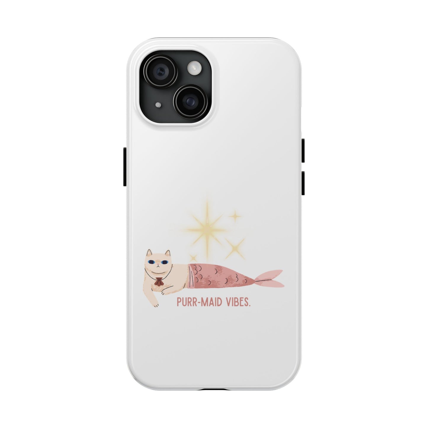 Mermaid Cat Tough Phone Case