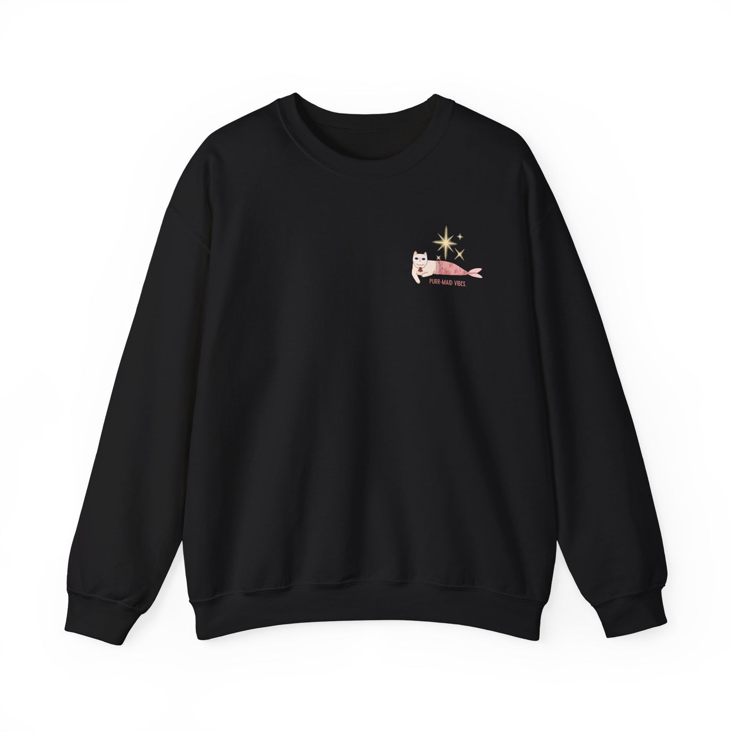 Mermaid Cat Crewneck Sweatshirt