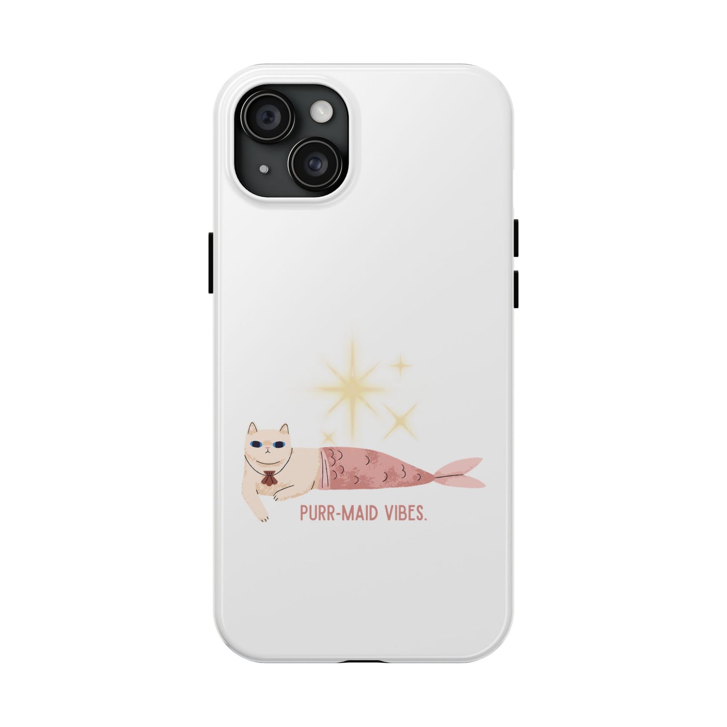 Mermaid Cat Tough Phone Case