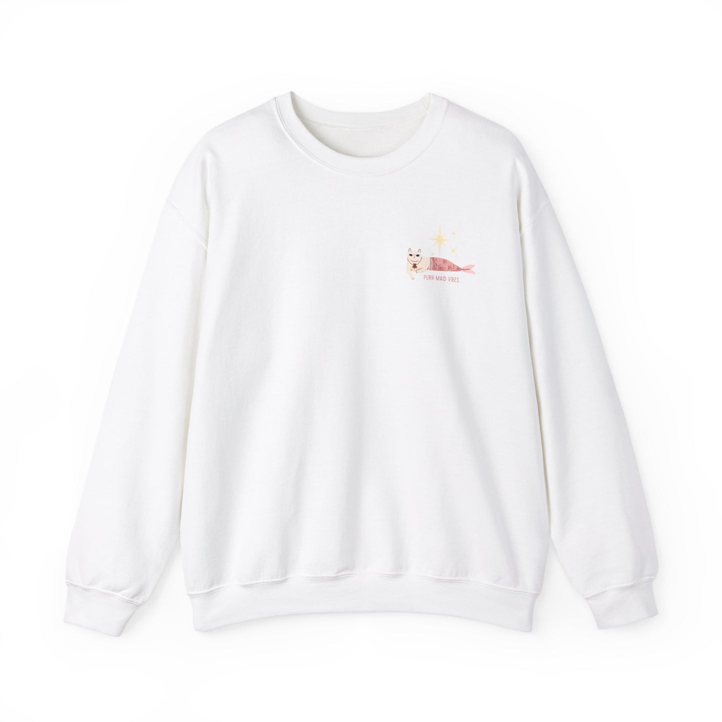 Mermaid Cat Crewneck Sweatshirt