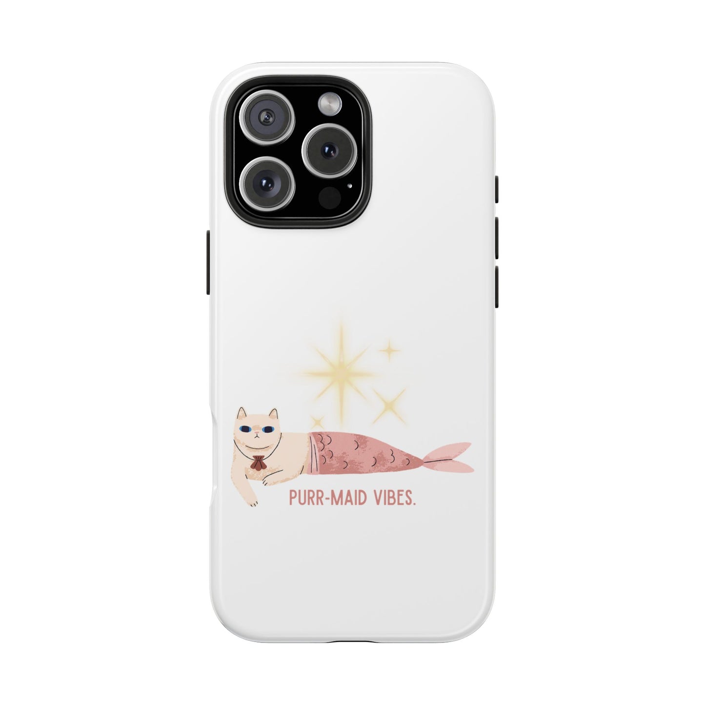 Mermaid Cat Tough Phone Case