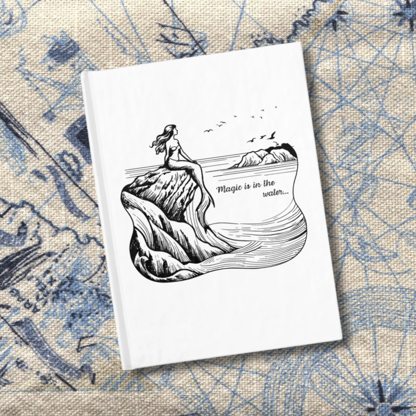White Mermaid Magic Journal