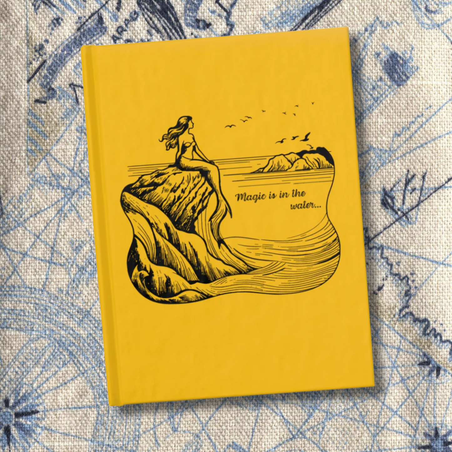 Yellow Mermaid Magic Journal