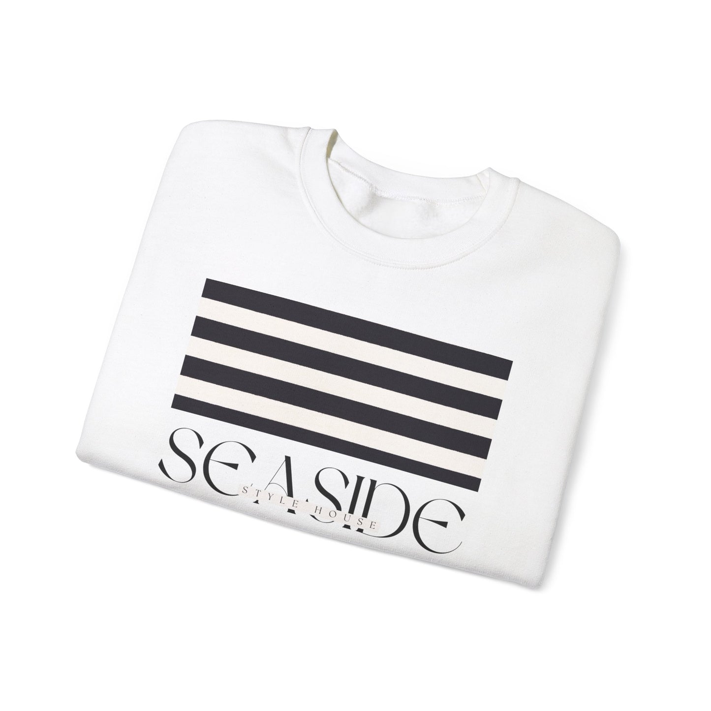 Seaside Style House Crewneck Sweatshirt