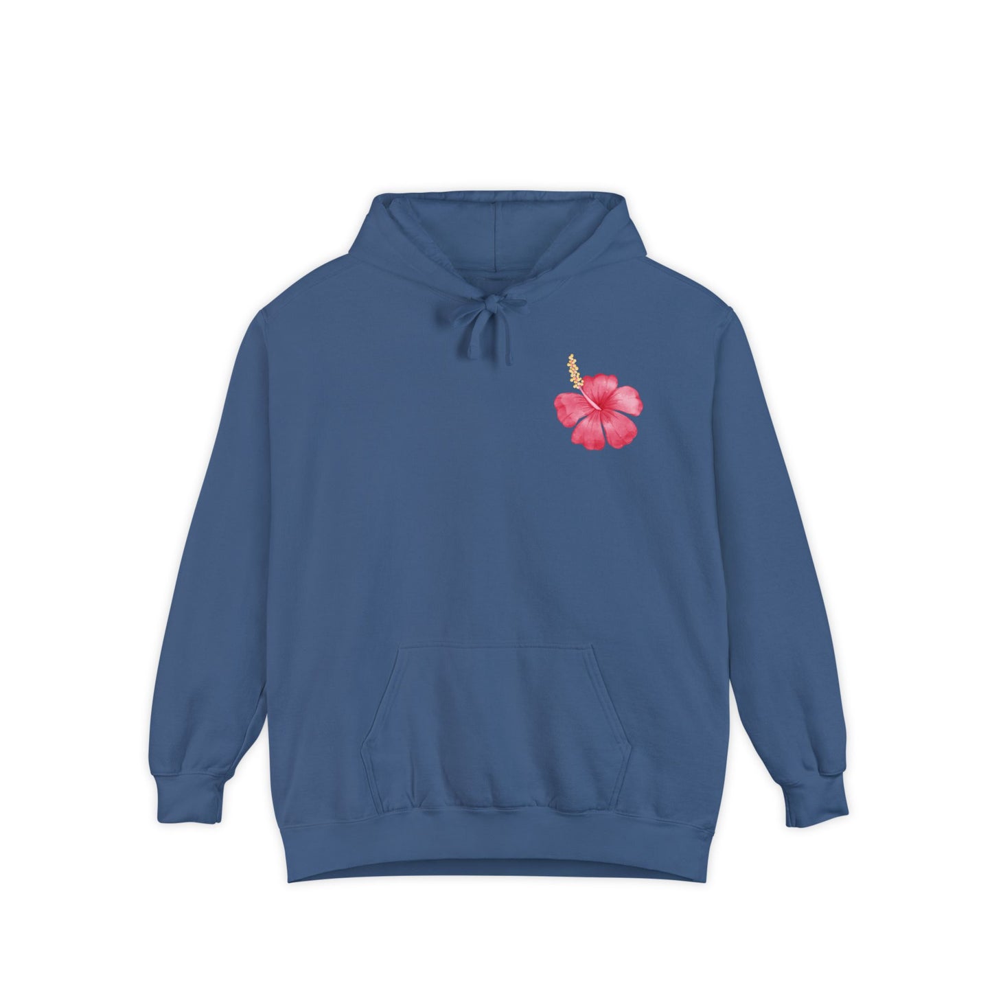 Coastal Love Hibiscus Hoodie