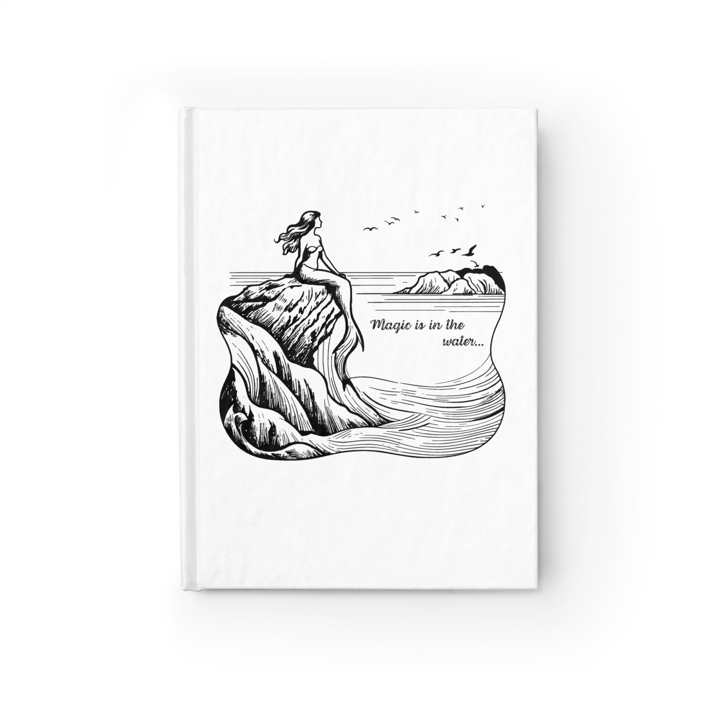 White Mermaid Magic Journal