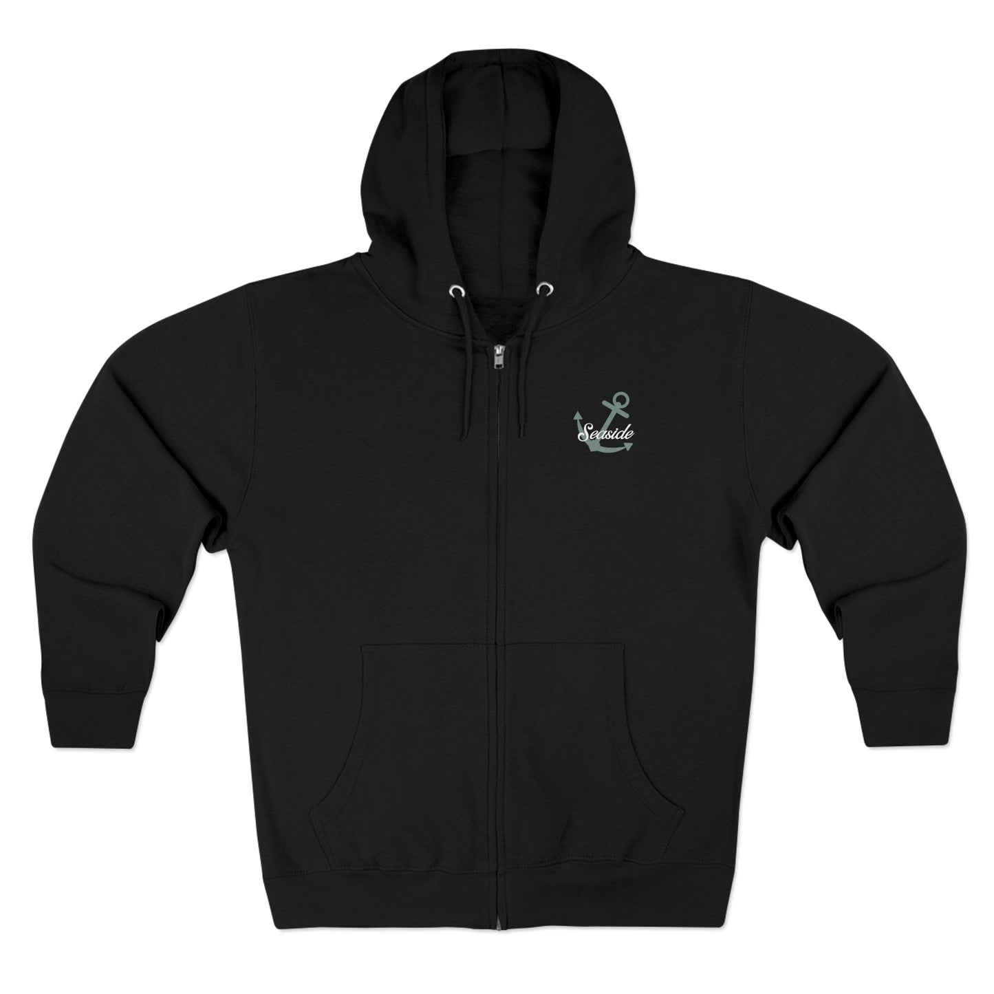 Seaside Beach Zip-Up Hoodie