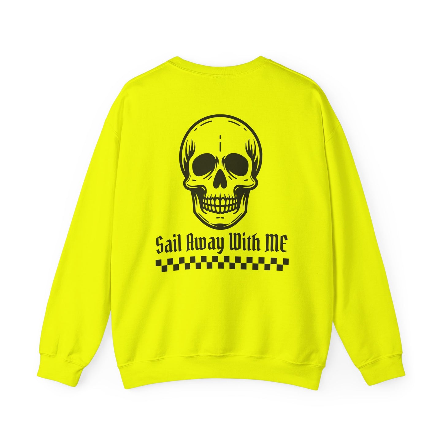 Sail Away Skull Crewneck Sweatshirt