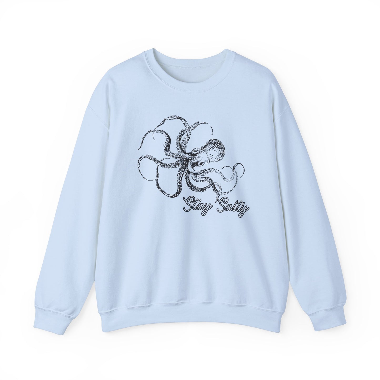 Stay Salty Octopus Crewneck Sweatshirt