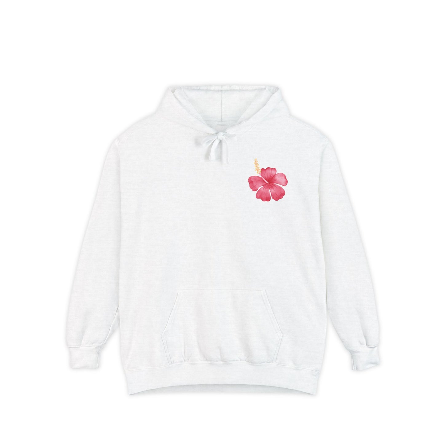 Coastal Love Hibiscus Hoodie