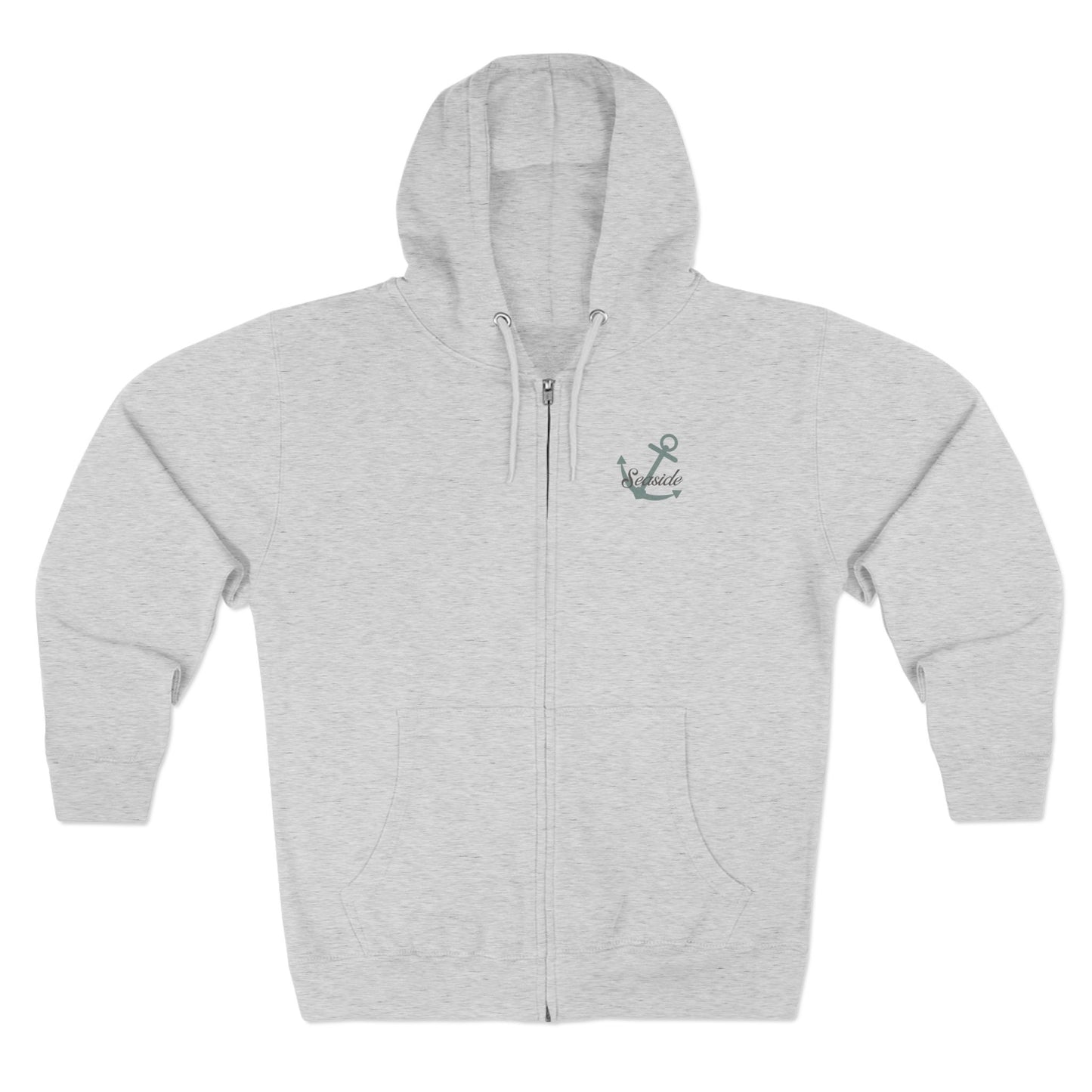 Seaside Beach Zip-Up Hoodie