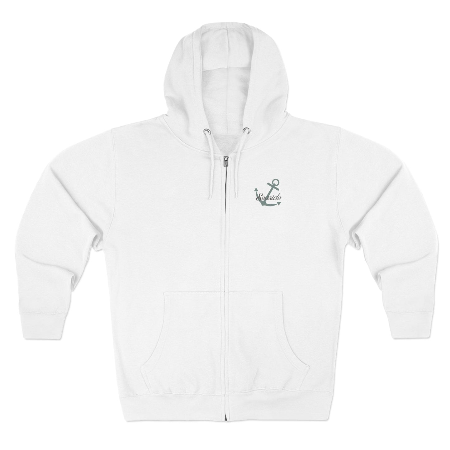 Seaside Beach Zip-Up Hoodie