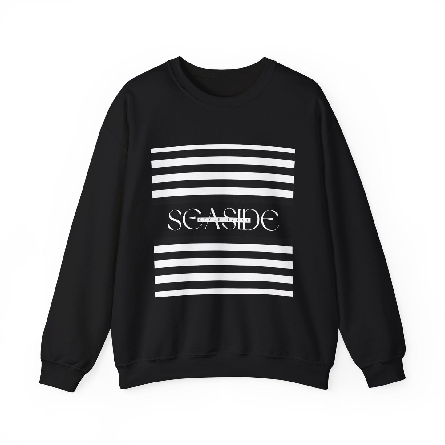 Seaside Style House Crewneck Sweatshirt