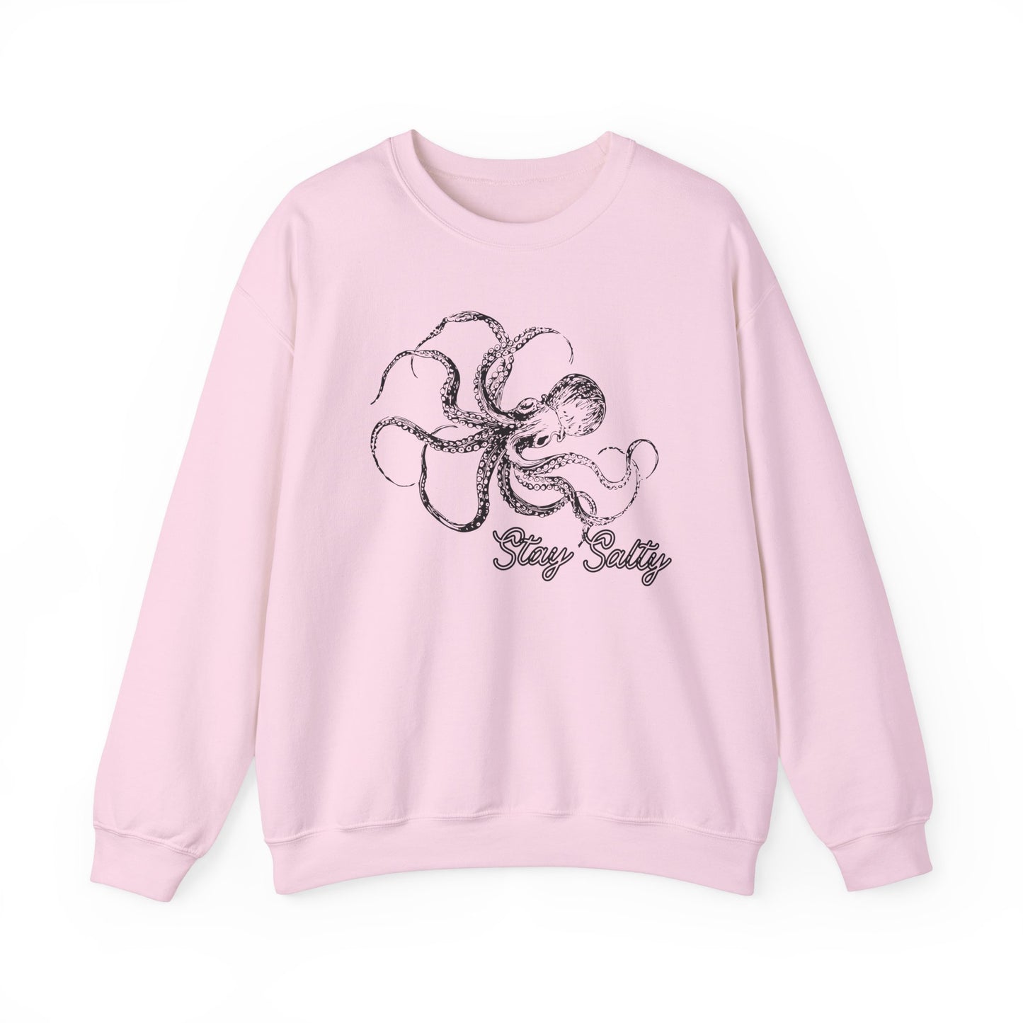 Stay Salty Octopus Crewneck Sweatshirt