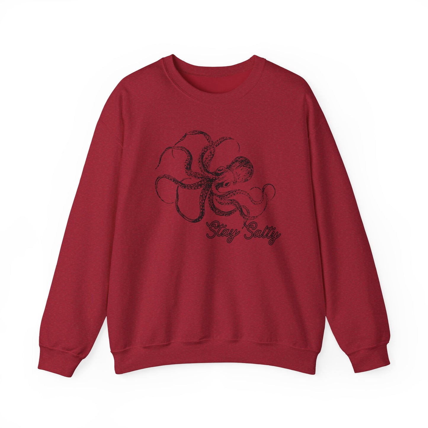 Stay Salty Octopus Crewneck Sweatshirt