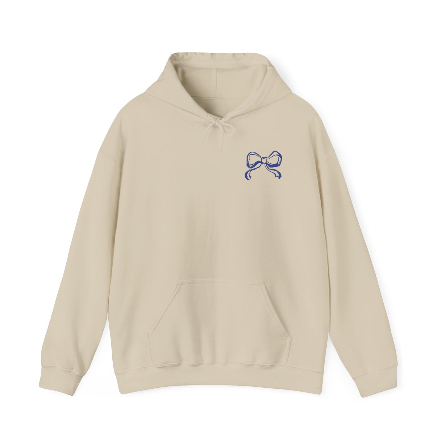 Bow Hooded Sweatshirt