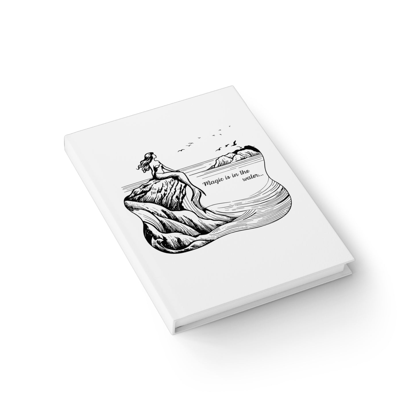 White Mermaid Magic Journal