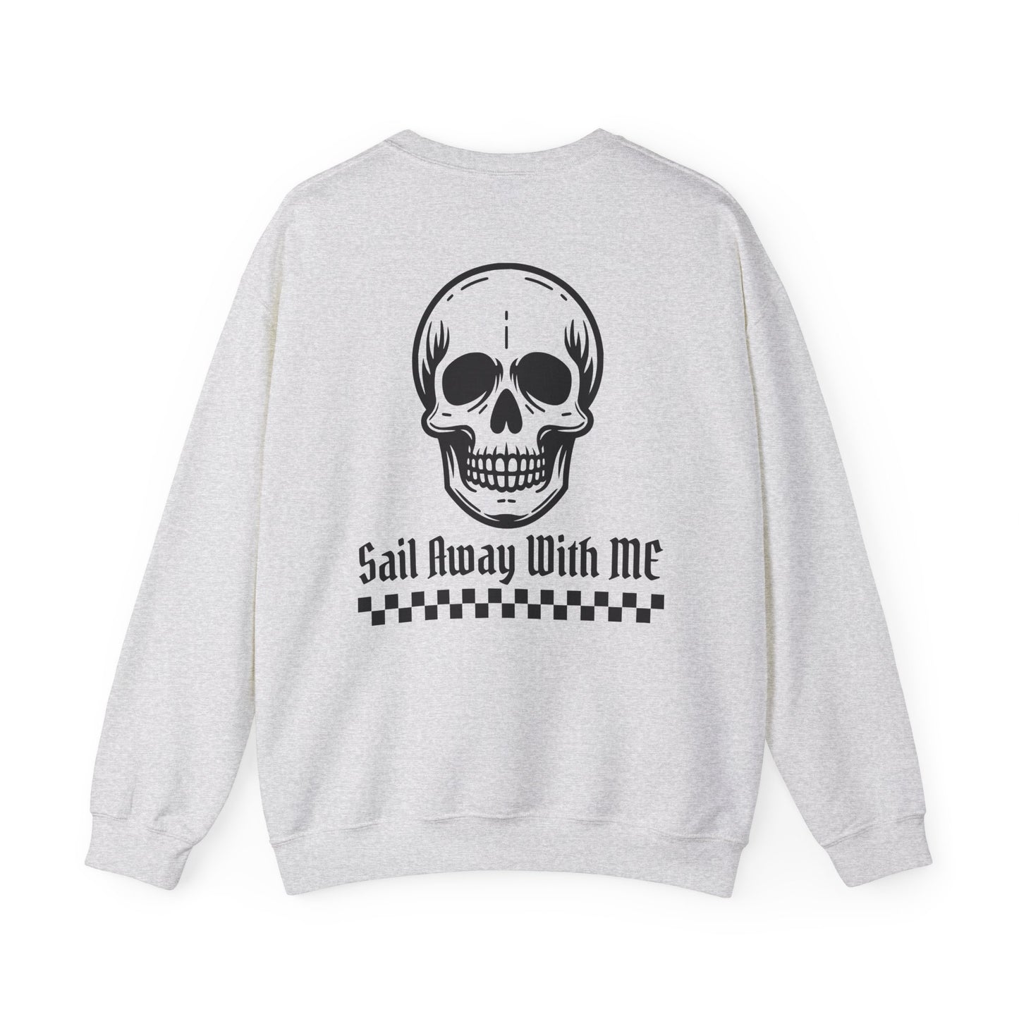 Sail Away Skull Crewneck Sweatshirt