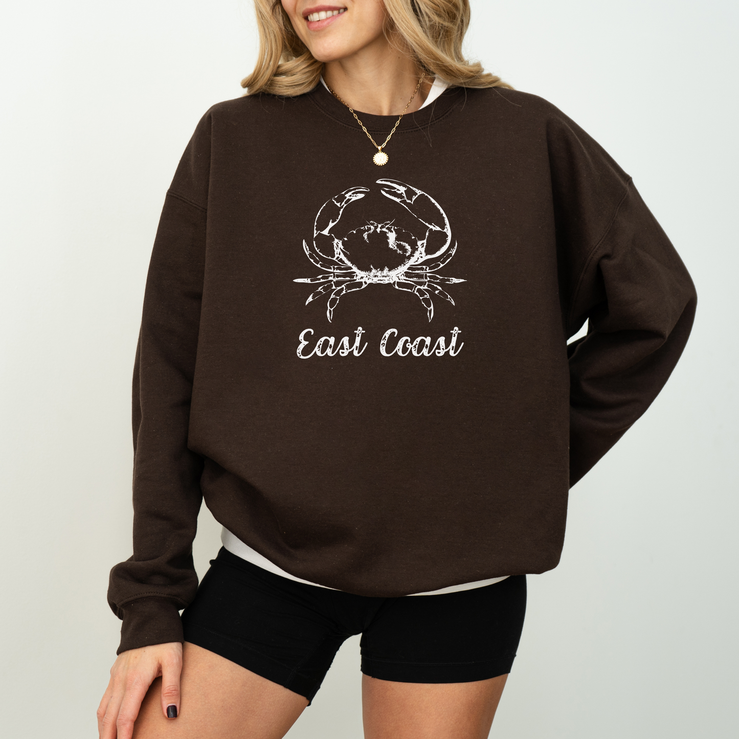 East Coast Crab Crewneck Sweatshirt