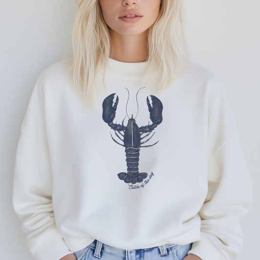 Blue Lobster Crewneck Sweatshirt