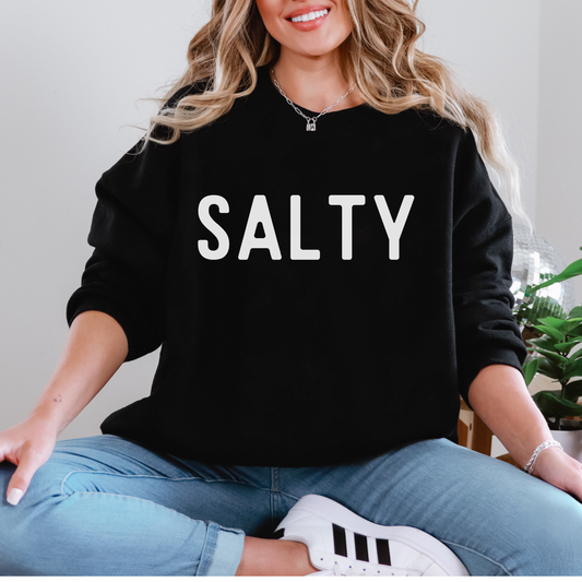 Salty Coastal Crewneck Sweatshirt