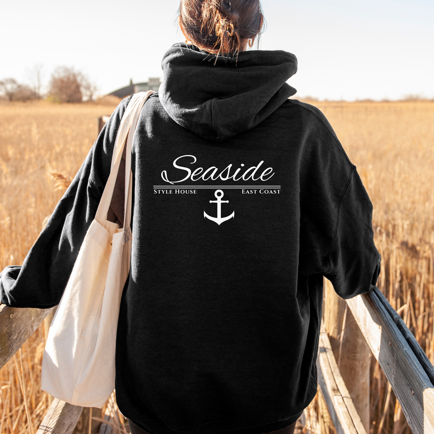 Classic Seaside Hooded Sweatshirt