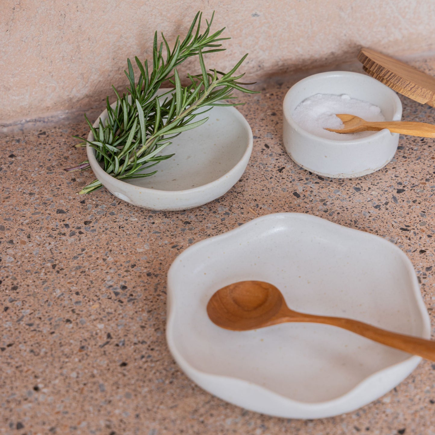 Teak Sugar Spoon